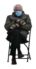 3” Bernie Sanders Sticker Mittens Mask Inauguration Chair Meme Die Cut picture
