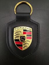 Porsche Crest Key Ring Black  picture