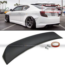 Fit 11-16 Scion TC RS Style Primer Black ABS Plastic Rear Trunk Wing Spoiler picture