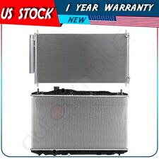 Radiator and AC Condenser Kit For 2012 2013 2014 2015 Honda Civic picture