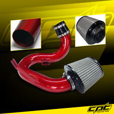 For 12-18 Chevy Sonic 1.8L 4cyl Red Cold Air Intake + Stainless Steel Air Filter picture