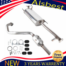 Stainless Steel Exhaust Muffler Tailpipe System Kit For 2003-2009 4Runner 4.0L picture
