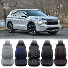 For Mitsubishi Outlander PU Leather 5-Seats Car Seat Covers Front + Rear Cushion picture
