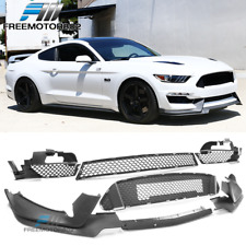 Replacement Lip Grille Fog Light Cover For 15-17 Ford Mustang GT350 Front Bumper picture