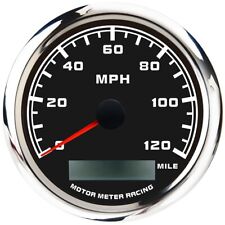 W PRO 85mm GPS Speedometer 120 MPH Waterproof For Car Marine Boat Truck Harley picture