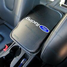 For Ford Racing Carbon Fiber Car Center Armrest Cushion Mat Pad Cover 1PCS picture