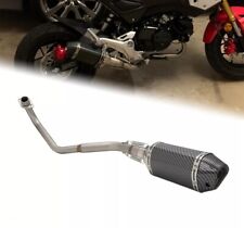 Low Mount Exhaust System Headers Muffler Pipe For HONDA Grom MSX 125 Silencer picture