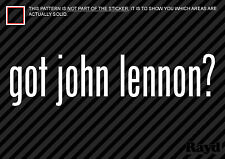 (2) Got John Lennon Sticker Decal picture