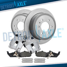 REAR Disc Rotor Caliper Brake Pad for 2004-2008 Ford F-150 Lincoln Mark LT 6 Lug picture