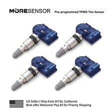 4PC 433MHz MORESENSOR TPMS Clamp-in Tire Sensor for SAAB 9-3 9-5 13227143 picture
