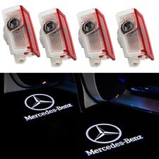 4PC Car Logo Door Light Welcome Light for Mercedes Benz W205 W213 W222 GLC picture