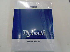1968 Plymouth Valiant Signet Barracuda Belvedere Service Shop Repair Manual NEW picture