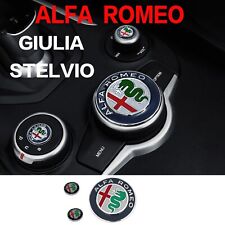 For Alfa Romeo Giulia Stelvio Center Console Knob Enamel Badges Interior Tuning picture
