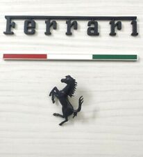 Ferrari SF90 Italy badge&Rear Horse Badge Script Brand New picture