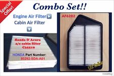 For Honda Accord 2013-17 2.4L & Acura TLX 13-17 2.4L Cabin & Engine Air Filter picture