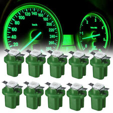10x T5 B8.5D 5050 SMD Green Car LED Dashboard Instrument Light Bulbs Accessories picture