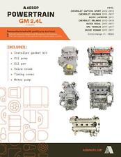 ENGINE 2.4L FITS BUICK REGAL 2012-2015 VIN K 8th digit opt LEA NU1 picture