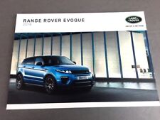 2018 Range Rover Evoque 102-page Car Sales Brochure Catalog - Convertible picture