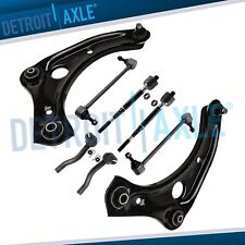 Front Lower Control Arms Sway Bars Tie Rod Ends Kit for Nissan Versa Note Micra picture