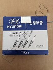 Genuine Spark Plugs Set 4pcs OEM Hyundai Kia Genesis 15-22  18849-11070 picture