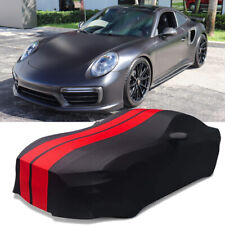 For Porsche 911 Turbo S Car Full Cover Stretch Satin Scratch Dust Proof Indoor picture