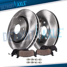 Front Disc Brake Rotors and Ceramic Brake Pads for 2006 - 2012 2013 Chevy Impala picture