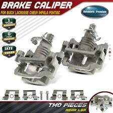 2x Brake Caliper w/Bracket for Buick LaCrosse Chevy Impala Grand Prix Rear LH&RH picture