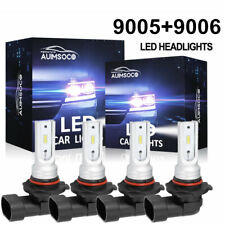 For GMC Sierra 1500 2500 HD 1999-2005 2006 LED Headlights High Low Lights Bulbs picture