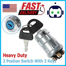 Universal Ignition Starter Switch Barrel With 2 Keys For Car Tractor Traile picture