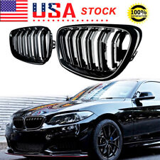 M2 Style Front Kidney Grille For 14-21 BMW 2 Series F22 F23 F24 220i 230i M240i picture