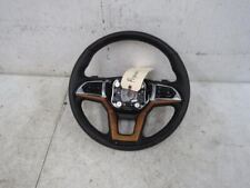 2022 2023 Jeep Grand Cherokee Steering Wheel HEATED Summit Genuine Leather Wood picture