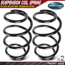 2x Front Coil Springs for Buick Enclave Chevrolet Traverse GMC Saturn Outlook picture