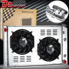 CU716 4 Row Radiator Shroud Fan For 73-87 Chevy GMC C/K C10 C20 30 K10 20 C2500 picture