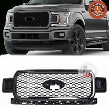 For 2018-2020 Ford F-150 Front Radiator Grille Assembly Agate Black JL3Z8200SL picture