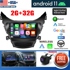 Android 11 Car Radio Stereo Apple Carplay GPS Navi For Hyundai Elantra 2011-2013 picture