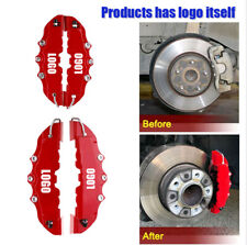 4PCS Red Universal Disc Brake Caliper Cover Front Rear Car Accessories Kit picture