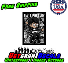 4 In Elvis Pop Culture Art Series Vinyl Decal Sticker Car Truck Wall  picture