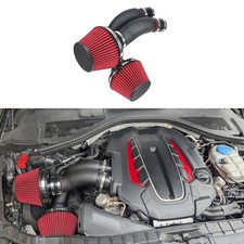 For 2013-2018 Audi S6 S7 EA825 4.0T Cold Air Intake System Horsepower Boost picture