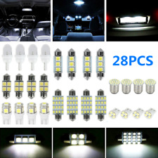 28Pcs Car Interior LED Light For Dome Map License Plate Lamp Bulbs Accessories picture