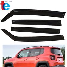 Window Visors For 2015 2016-2020 Jeep Renegade Sun Rain Wind Guards Vent Shade picture