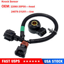 Knock Sensor & Wiring Harness For 1995-2004 Nissan Pickup Altima Maxima Xterra a picture