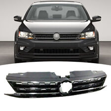 Fits 2015 2016 2017 2018 VW Volkswagen Jetta Front Bumper Chrome Grill Grille picture