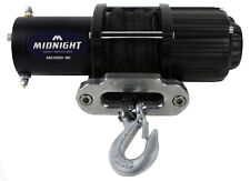 VIPER Midnight 4500lb ATV/UTV Winch Kit with 50 feet BLACK Synthetic Rope picture