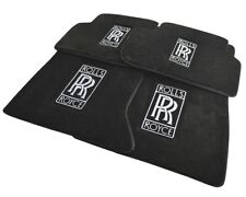 Floor Mats For Rolls Royce Dawn 2016-2019 Exclusive Luxury Carpets Emblem LHD picture