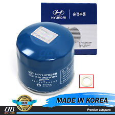 GENUINE Engine Oil Filter & Washer for Hyundai Kia OEM 2630035503⭐⭐⭐⭐⭐ picture
