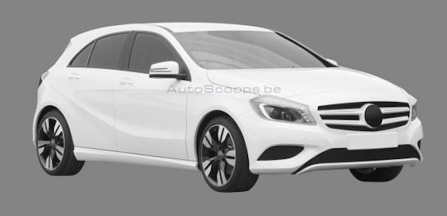Mercedes-Benz A-Class Patent Drawings