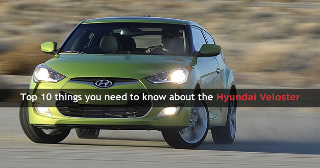 Top 10 things you need to know about the 2012 Hyundai Veloster