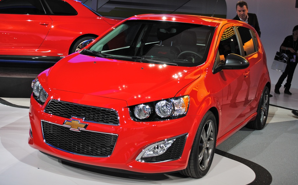 2012 Detroit: 2013 Chevrolet Sonic RS
