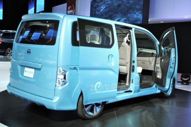 2012 Detroit: Nissan e-NV200 Concept