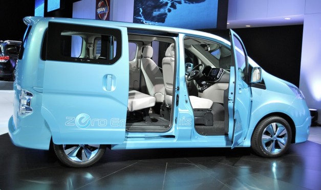2012 Detroit: Nissan e-NV200 Concept